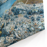 Snowy Tasmania Wall Art – Breathtaking Mountain and Lake Landscape Print