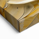 Textured Sunflower Wall Art | Bold Yellow Sunflower Canvas Print