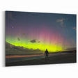 Tasmania Wall Art – Stunning Aurora Night Sky Over Beach Landscape