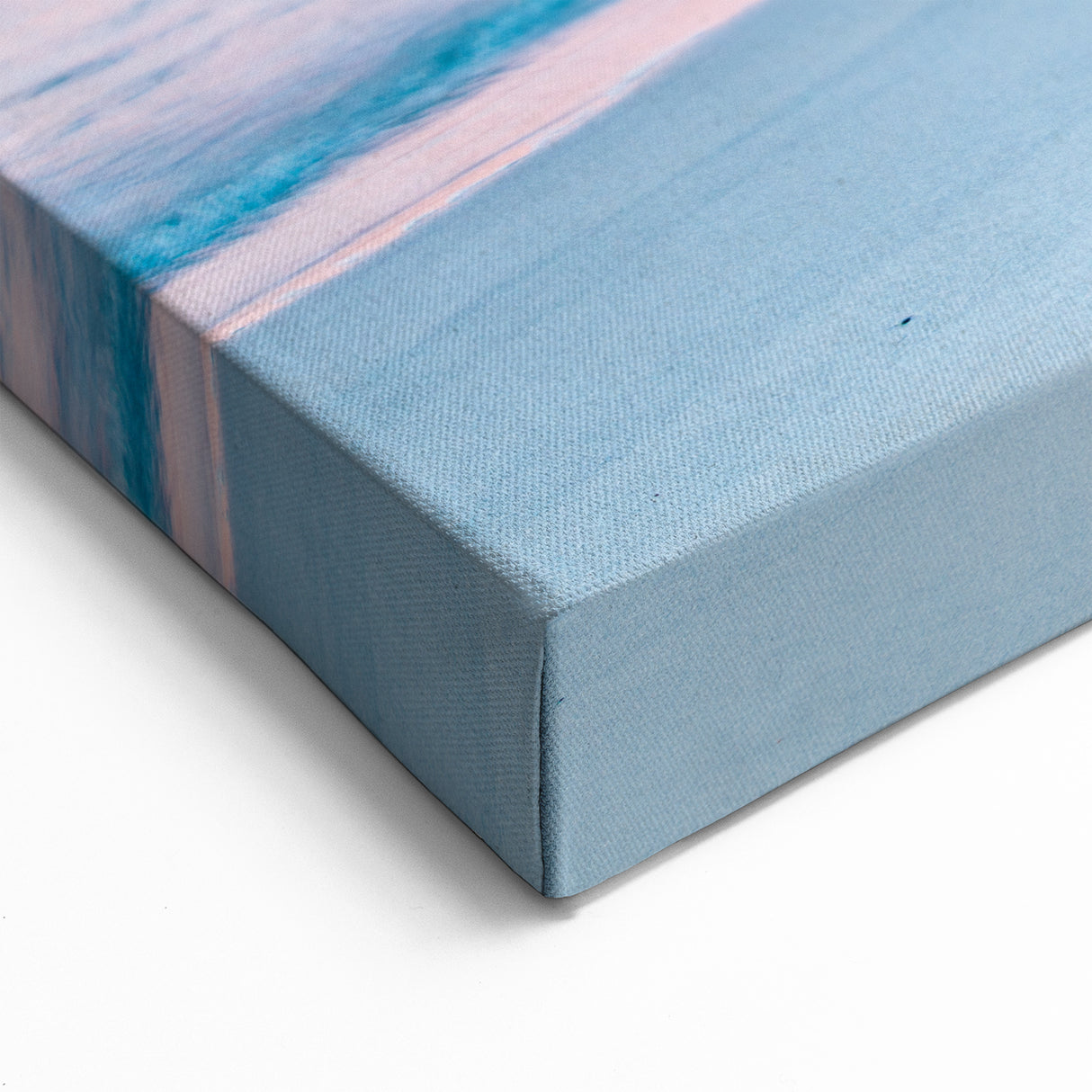 Tasmania Canvas Art – Peaceful Beach Sunset with Soft Pink Skies