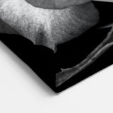 Timeless Black & White Rose Wall Art - Classic Floral Rose Canvas Print