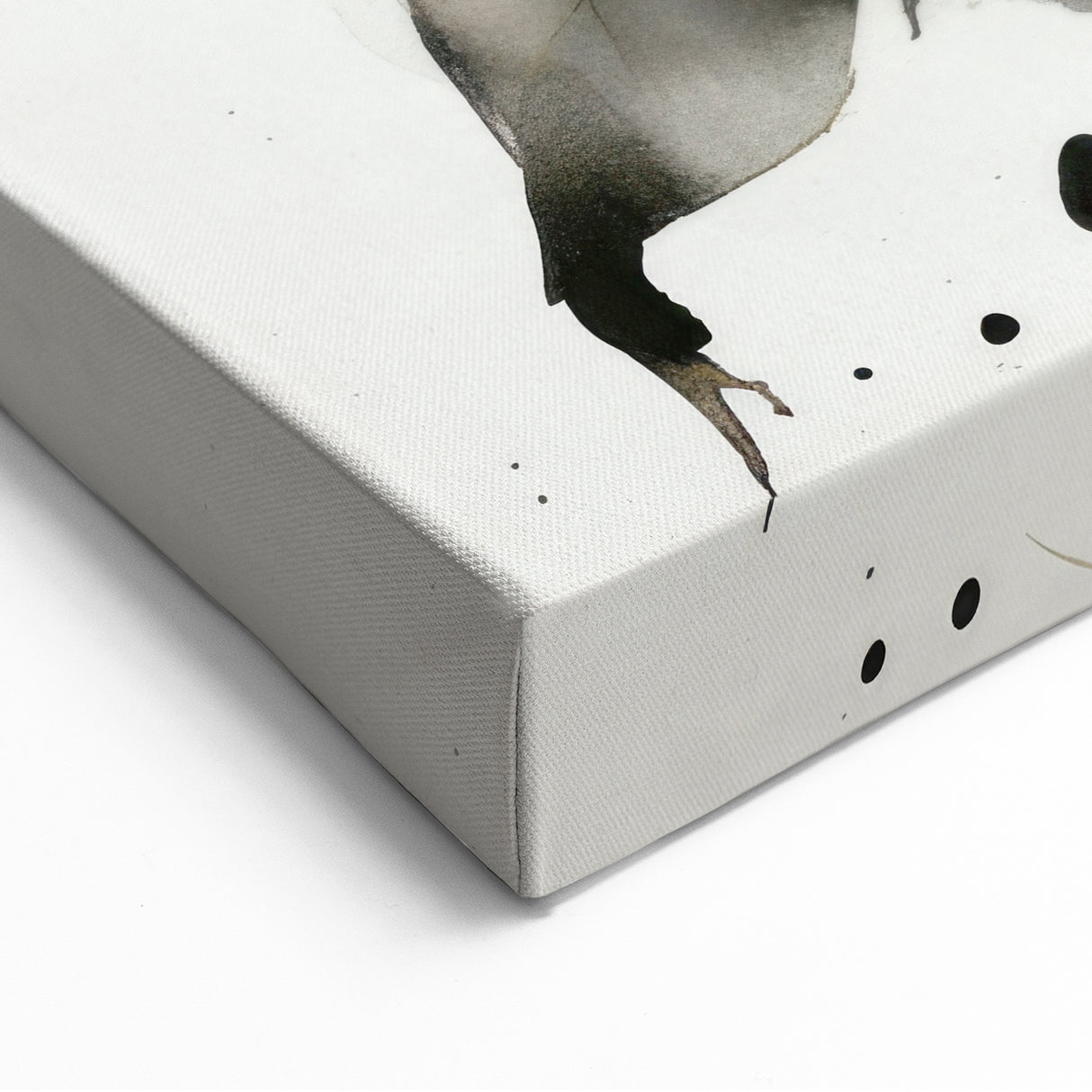 Modern Black Rose Wall Art - Contemporary Floral Rose Canvas Print Decor