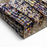 Oaxaca Wall Art – Vibrant Mexican Corn Harvest in Cultural Display