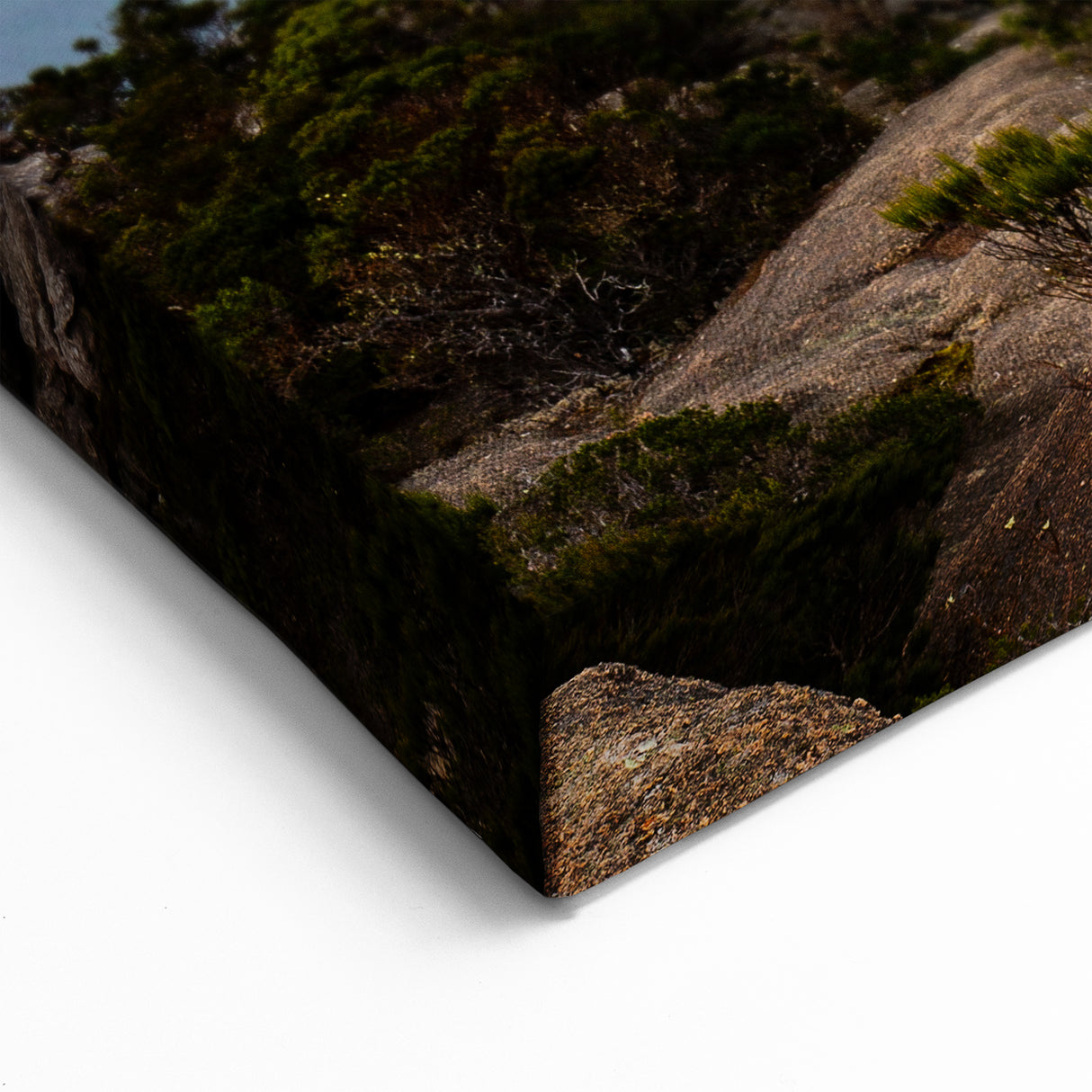 Tasmania Scenery Prints – Aerial View of Wineglass Bay and Mountains