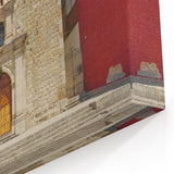 Oaxaca Wall Art – Historic Mexican Architecture in Sunlit Detail