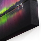 Tasmania Wall Art – Tasmanian Landscape Art of Aurora Over Lake
