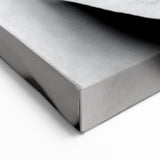 Minimalist Black & White Rose Close-Up Wall Art - Elegant Floral Canvas Print