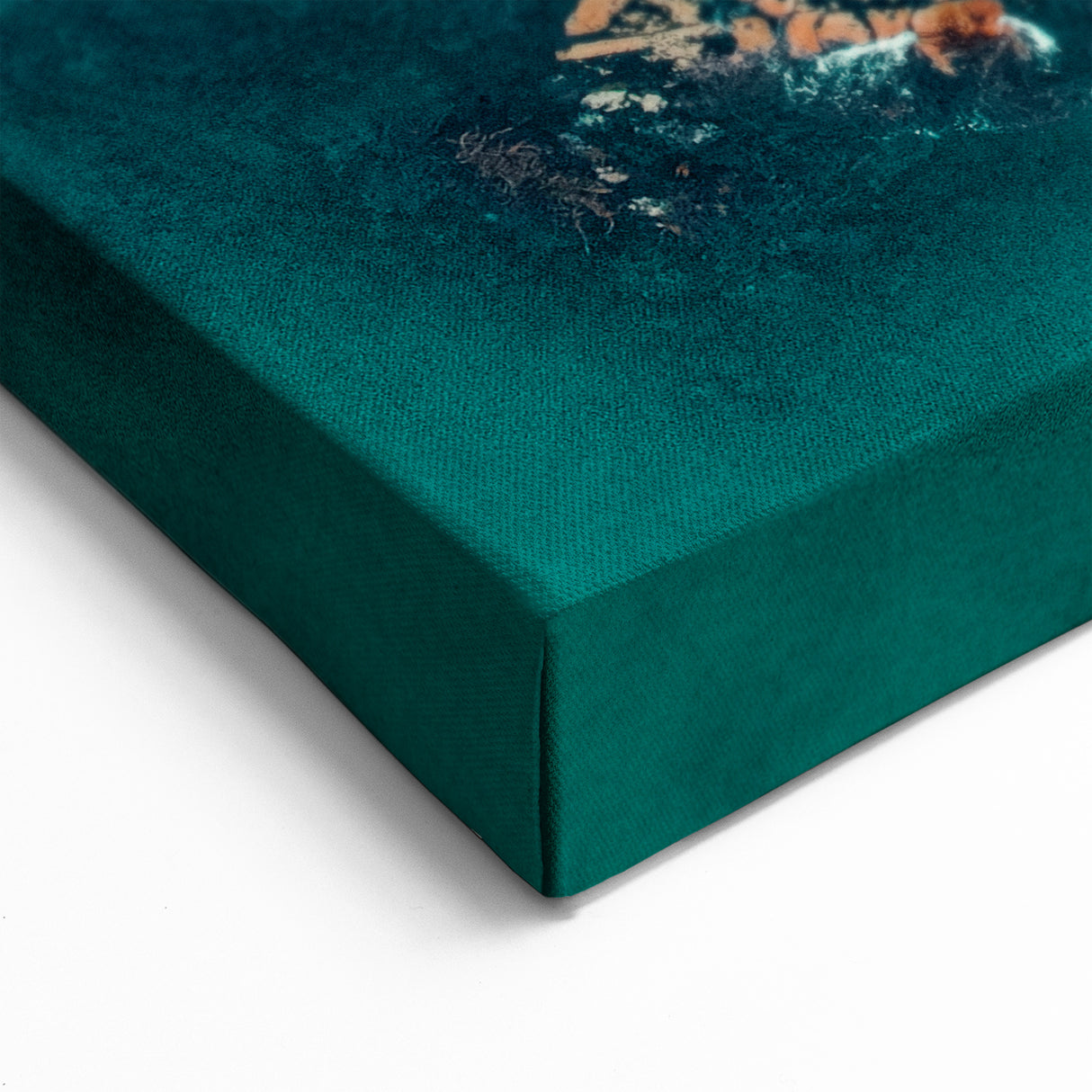 Tasmanian Landscape Art – Aerial Coastal Rocks & Ocean Tasmania Wall Art