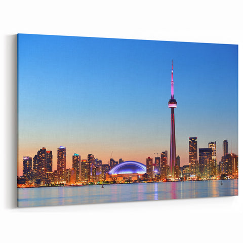 Ontario Wall Art - Stunning Canadian Scenery and Toronto Skyline Canvas Print
