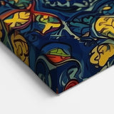 Oaxaca Wall Art – Intricate Mexican Tile Pattern with Vibrant Colors