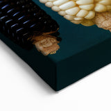 Oaxaca Wall Art – Vibrant Corn Varieties in a Traditional Mexican Display