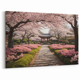 Japanese Cherry Blossom Canvas Prints – Sakura Blossom Decor for Home