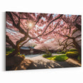 Cherry Blossom Tree Art – Japanese Sakura Blossom Wall Decor