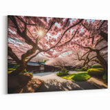 Cherry Blossom Tree Art – Japanese Sakura Blossom Wall Decor