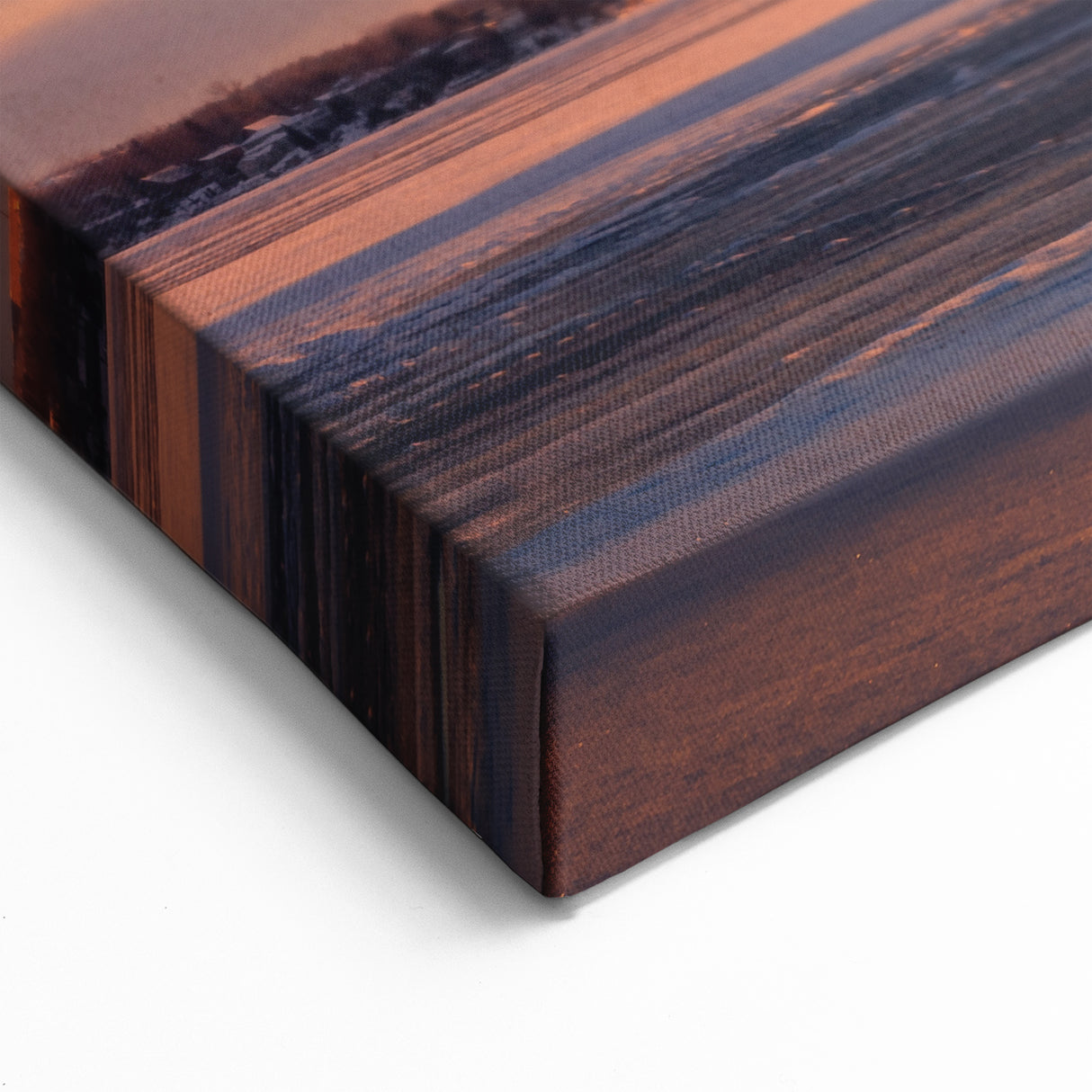 Peaceful Ontario Sunset – Serene Winter Landscape Photography Print