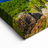 Antigua Island Art - Caribbean Coastal View Wall Print for Tropical Decor