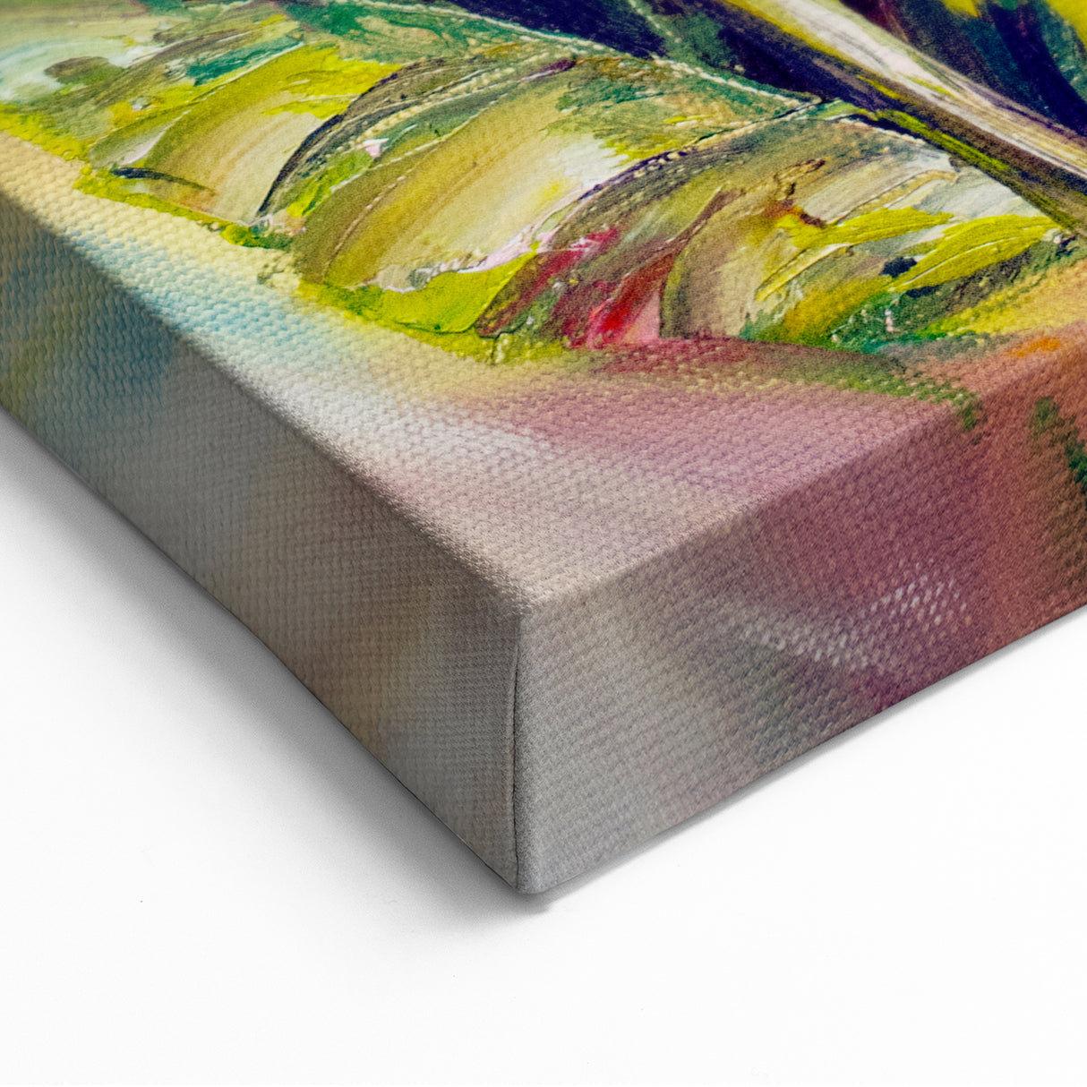 Soft Pink Rose Wall Art - Vibrant Floral Canvas Print for Bright Decor