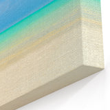 Antigua Beach Canvas - Scenic Caribbean Tranquil Waters Coastal Art