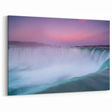 Niagara Falls at Sunset – Majestic Ontario Waterfall Landscape Wall Art