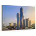 Daylight Over Absolute Towers – Modern Ontario Architecture Wall Art