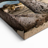 Antigua Island Artwork - Unique Caribbean Red Phone Booth Coastal Scene