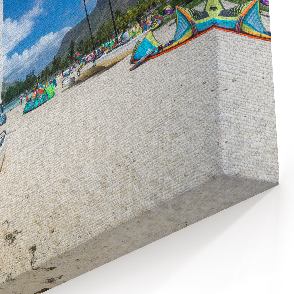 Antigua Coastal Prints - Vibrant Caribbean Sailboats & Beach Scene Art