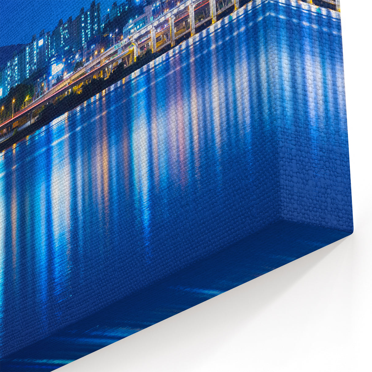 Seoul Cityscape Wall Art – Stunning Nighttime Skyline on Canvas and Prints