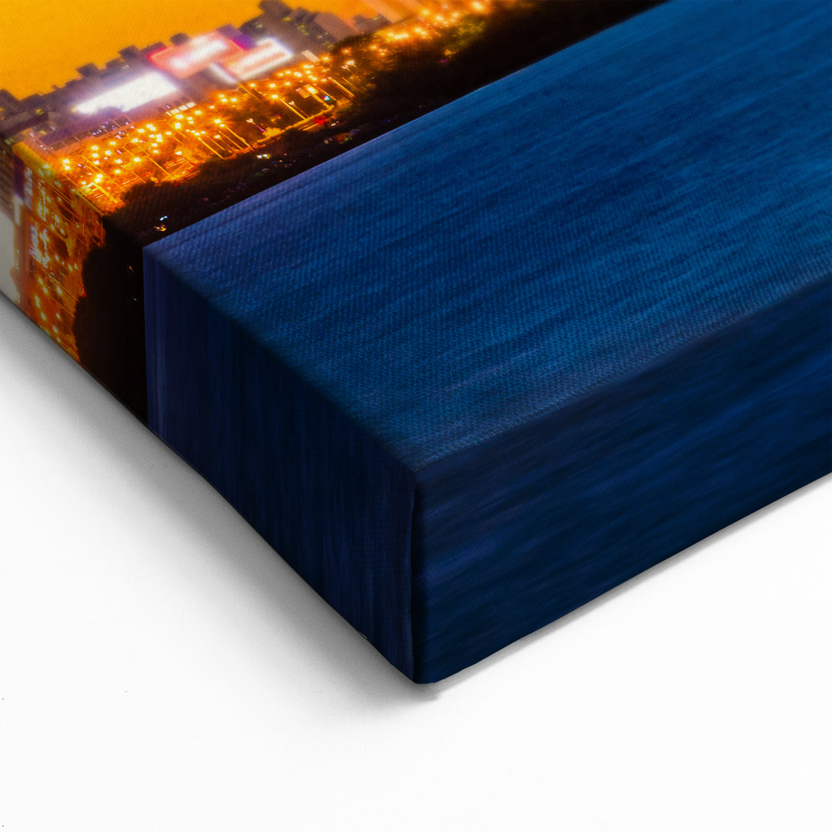 Seoul Skyline Canvas – Sunset Over Iconic 63 Building Wall Art