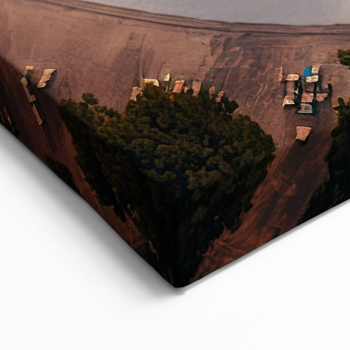 Antigua Island Artwork - Serene Beach Aerial View for Coastal Decor