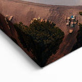 Antigua Island Artwork - Serene Beach Aerial View for Coastal Decor