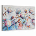 Abstract Cotton Blossom Art - Modern Botanical Watercolor Print
