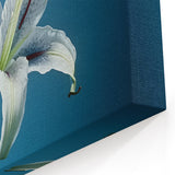 Elegant White Lily Wall Art | Stunning Botanical Flower Canvas Print