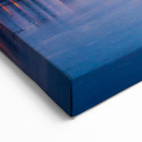 Seoul Cityscape Wall Art – Lotte World Tower at Sunset on Canvas