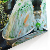 Seoul Market Wall Art – Fresh Korean Vegetables in Traditional Bowls