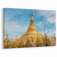 Shwedagon Pagoda Myanmar Wall Art - Southeast Asia Cultural Prints