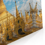 Shwedagon Pagoda Myanmar Wall Art - Southeast Asia Cultural Prints