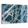 Winter Wall Art: Detailed Ice and Frost Patterns for Modern Decor