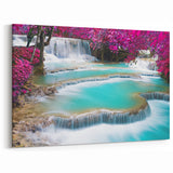 Laos Wall Art – Vibrant Laos Landscape Prints with Stunning Waterfalls
