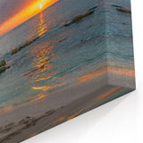 Antigua Coastal Prints - Stunning Caribbean Sunset Over Serene Waters