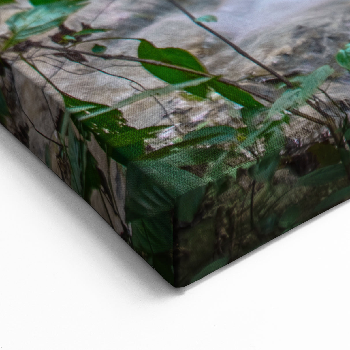 Laos Wall Art – Serene Waterfall and Lush Greenery in Nature Prints