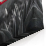 Dramatic Red Tulip Wall Art | Framed Canvas & Acrylic Prints for Home