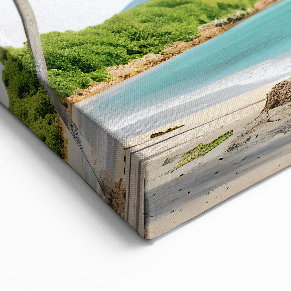 Scenic Antigua Posters – Caribbean Island Palm Tree Coastal Wall Art