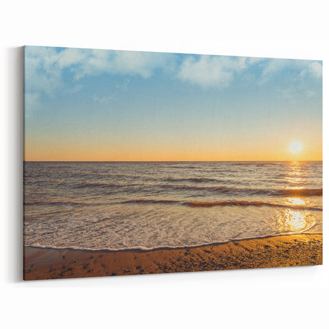 Prince Edward Island Wall Art - Coastal Sunset Canvas - PEI Scenic Prints