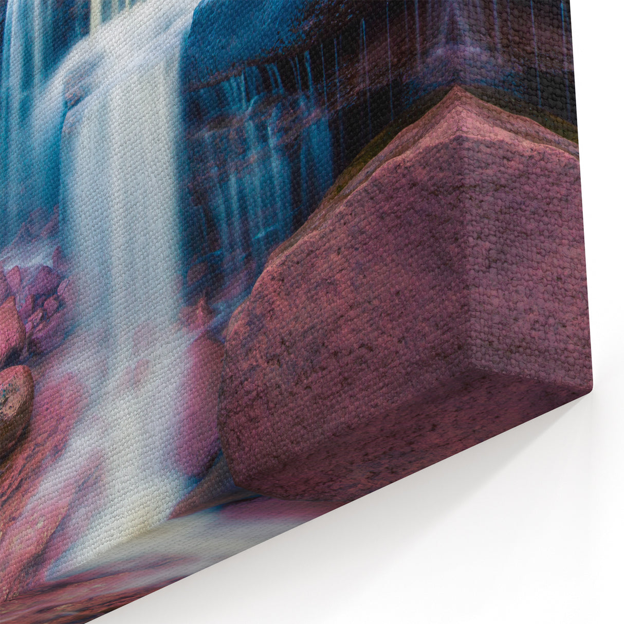 Waterfall Serenity in Prince Edward Island - Canadian Landscape Canvas