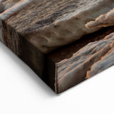 Sunset Lighthouse on Frozen Coast - Prince Edward Island Canvas Art