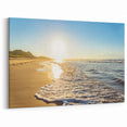 Golden Sunset on PEI Beach - Prince Edward Island Coastal Canvas Art