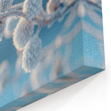 Frosted Winter Berries – Nature’s Close-Up Icy Wall Art for Home Decor