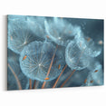 Frosted Dandelion Magic – Nature Close-Up Winter Wall Art