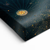 Botanical Water Lily Painting - Luxurious Floral Wall Decor Art