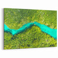 Quintana Roo Wall Art – Jungle River Canvas with Kayaking Adventure